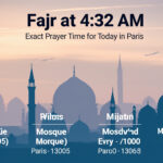 découvrez les horaires précis de la prière de fajr à paris aujourd'hui, ainsi que les lieux recommandés pour accomplir cette prière dans la ville.