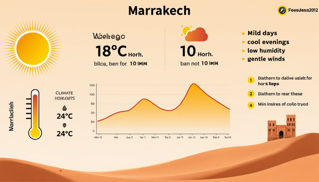 découvrez les prévisions météo détaillées pour marrakech en mars 2026 : températures, climat et conseils pour profiter pleinement de votre séjour.