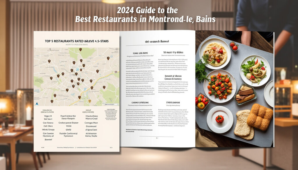 découvrez notre guide 2024 des meilleures adresses de restaurants à montrond-les-bains pour savourer une cuisine authentique et variée dans un cadre agréable.