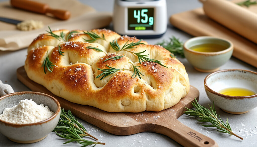 découvrez la recette facile et rapide de la focaccia moelleuse de cyril lignac, parfaite pour toutes vos envies de pain maison gourmand.