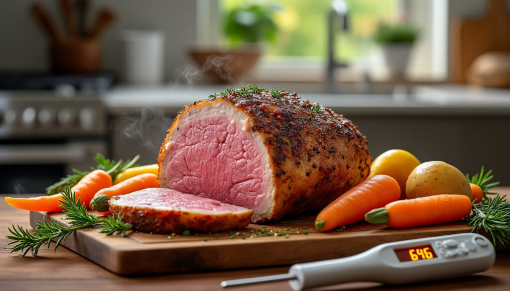 découvrez notre recette simple et rapide pour un rôti de veau au four tendre et savoureux, avec des astuces pour une cuisson parfaitement réussie.
