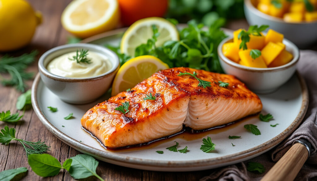 découvrez des recettes faciles et gourmandes de saumon sauce, parfaites pour régaler vos repas avec des idées simples et savoureuses à tester dès maintenant.