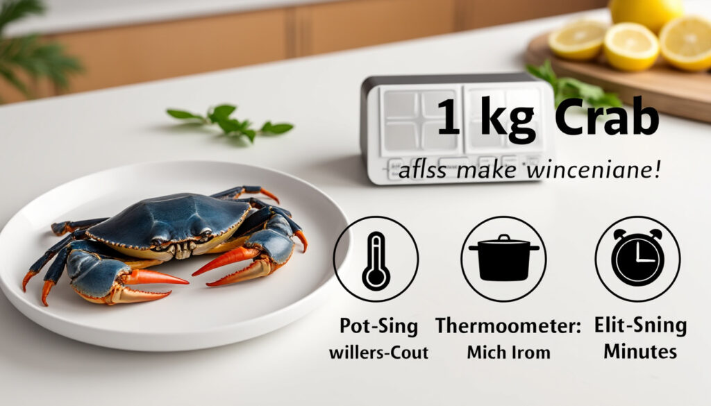 découvrez le temps de cuisson idéal pour un tourteau de 1 kg grâce à notre guide rapide et précis, pour réussir parfaitement votre recette.
