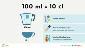 convertissez facilement 100 ml en cl pour vos recettes de cuisine avec notre guide simple et rapide. maîtrisez les mesures en un clin d'œil !