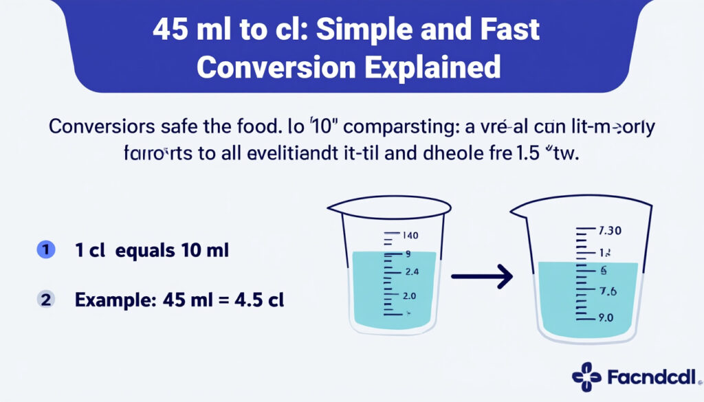apprenez à convertir rapidement 45 ml en cl avec notre guide simple et clair. comprenez facilement les bases des conversions de volume pour maîtriser vos mesures en un rien de temps.