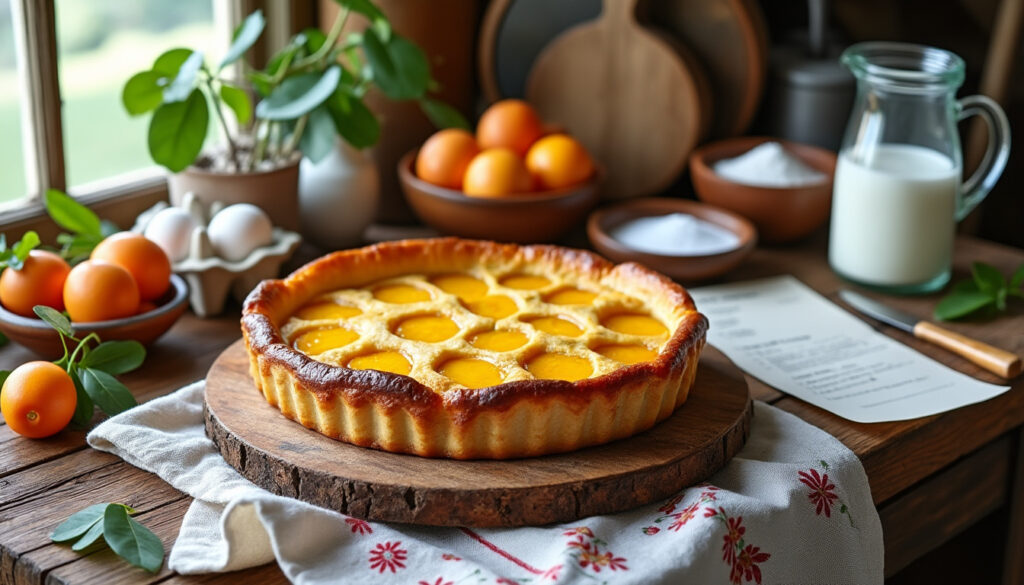 découvrez la recette facile et authentique du clafoutis mirabelle de grand-mère, un dessert traditionnel savoureux et rapide à préparer.