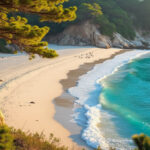 découvrez la plage d'halikounas à corfou, un lieu sauvage et naturel préservé où vous pourrez profiter d'un cadre idyllique entre sable fin et nature intacte.