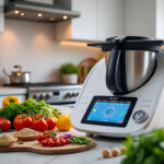 découvrez le thermomix tm7, un robot multifonction connecté et innovant qui simplifie la cuisine grâce à ses nombreuses fonctionnalités et son design moderne.