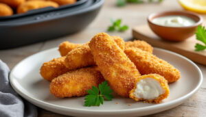 préparez des nuggets croustillants à l’air fryer avec cette recette facile et rapide : temps de cuisson et conseils pour une cuisson parfaite.